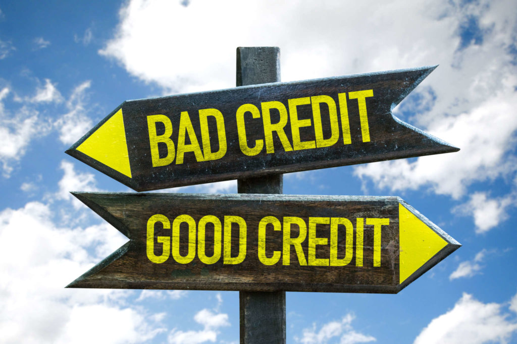 good bad credit signs