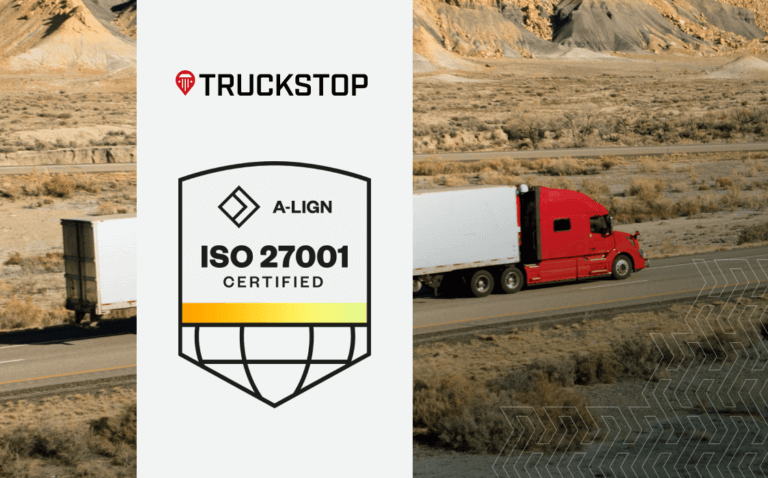 Truckstop earns ISO 27001:ISMS Certification