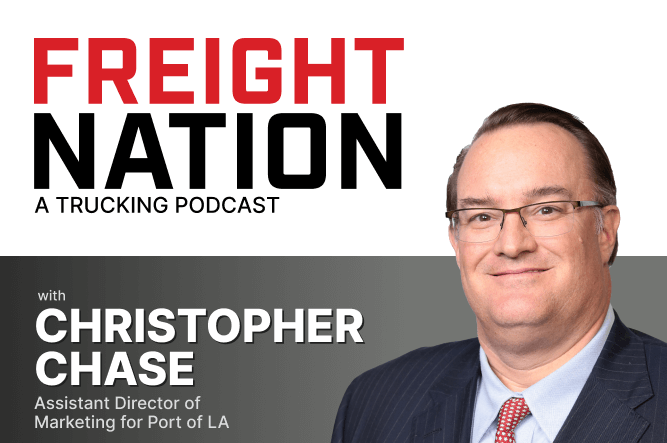 Christopher Chase, Assistant Director of Marketing for the Port of Los Angeles