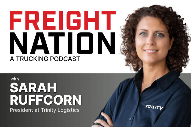 Podcast: Leadership Lessons from Sarah Ruffcorn, President of Trinity Logistics
