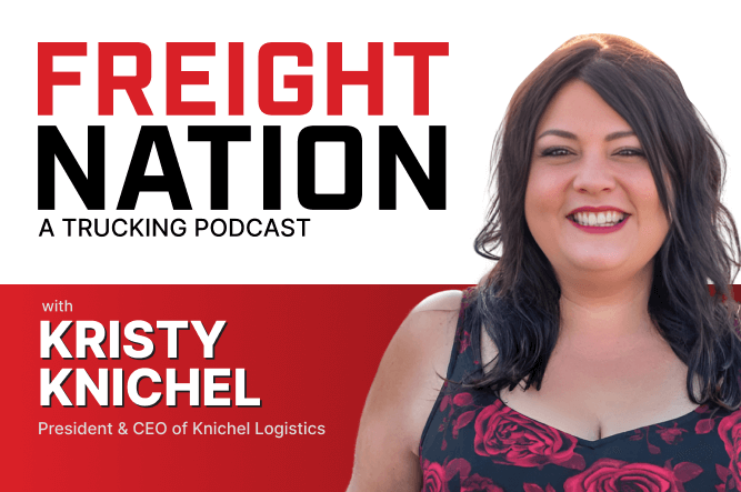 From Pizza Shops to Leading a $100M Logistics Empire with Kristy Knichel, President and CEO of Knichel Logistics