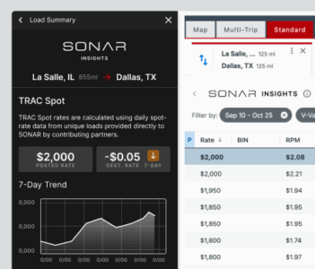 Truckstop Dry Van Load Board