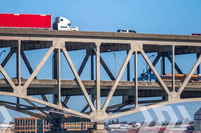 The impact of infrastructure on the trucking industry