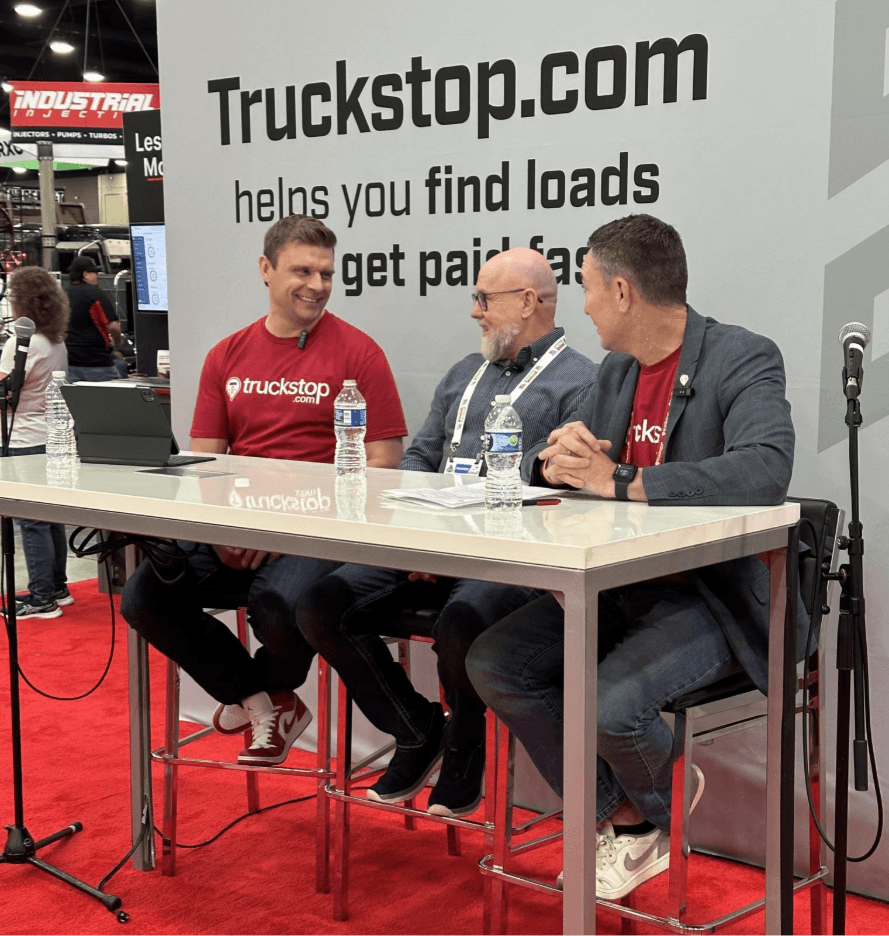 live taping of Behind the Freight recorded at the show