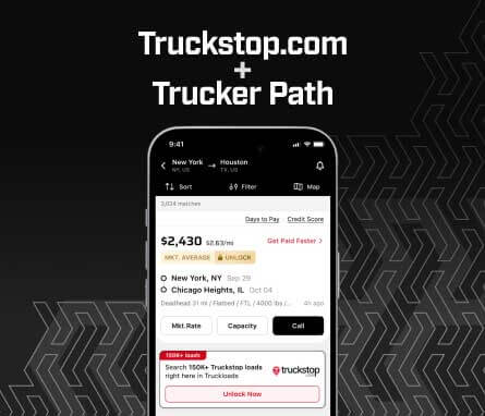 Trucker Path and Truckstop.com Expand Freight Access